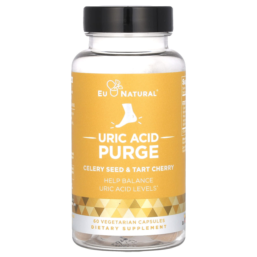 Eu Natural - Purge Uric Acid Cleanse & Joint Support - 60 Vegetarian Capsules