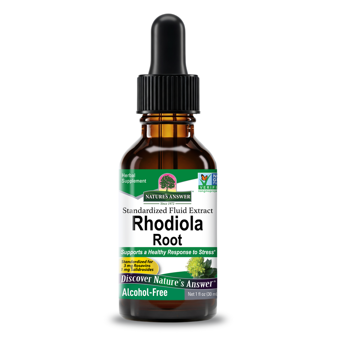 Nature's Answer - Rhodiola Root Alcohol Free - 1 fl. oz.