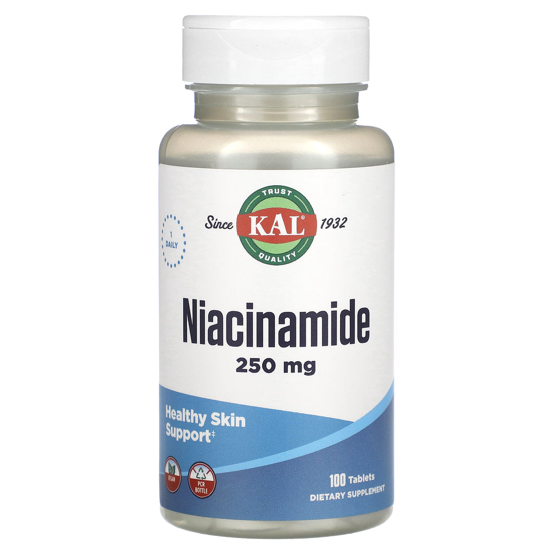KAL Niacinamide 250mg 100 Tablets  PN 32204