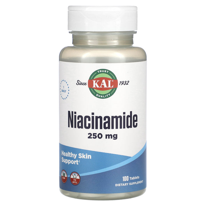 KAL Niacinamide 250mg 100 Tablets  PN 32204