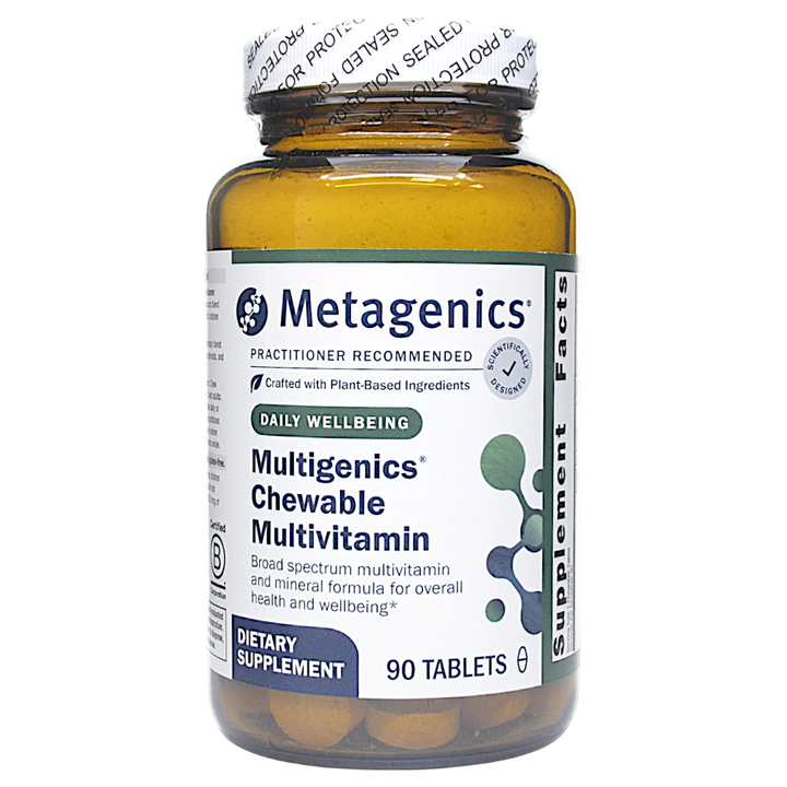 Metagenics Multigenics Chewable Orange 90 Tablets - 2 Pack