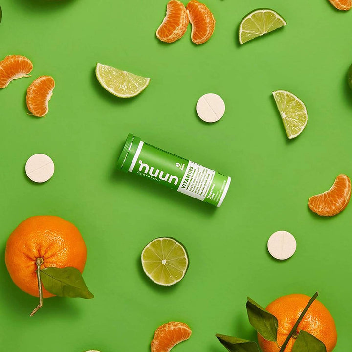 Nuun - Hydration Effervescent Vitamins Supplement Tangerine Lime - 12 Tablets - 4 Pack