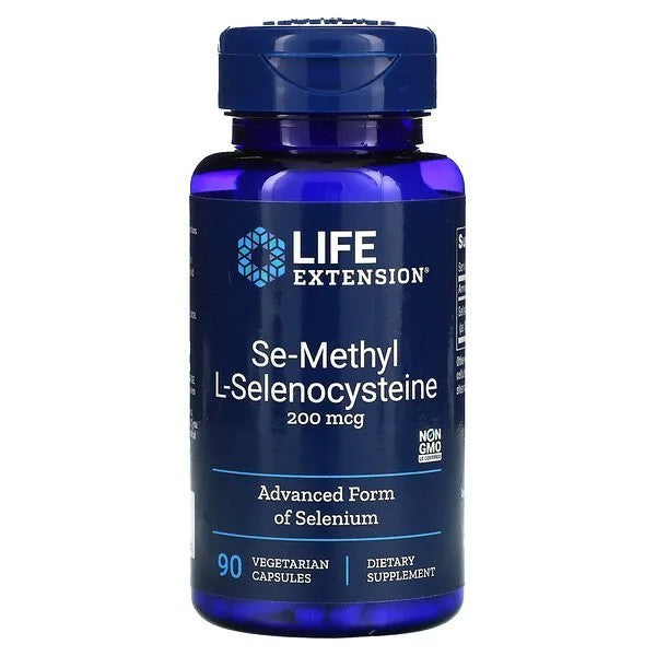 Life Extension Se-Methyl L-Selenocysteine 200 mcg 90 Vcaps
