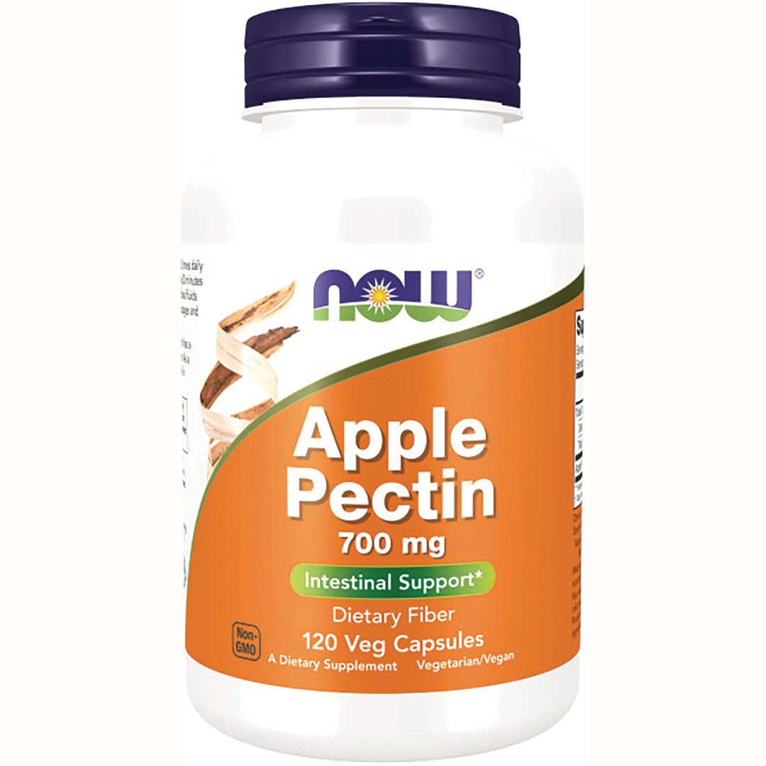 Now Foods Apple Pectin 700 mg 120 Vcaps - 6425 - 6 Pack