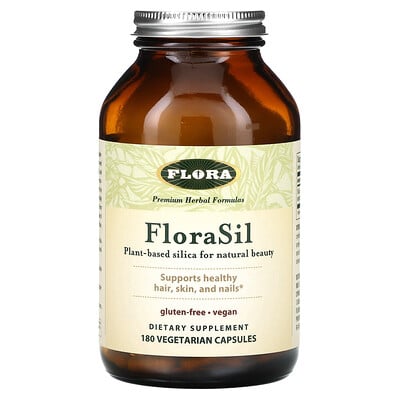 Flora - FloraSil - 180 Vegetarian Capsules
