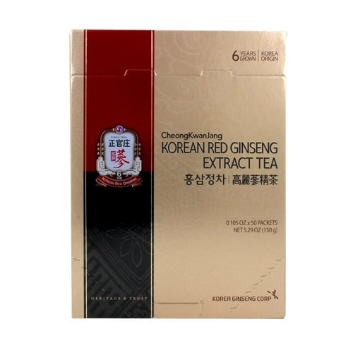 Korea Ginseng Corp - Korean Red Ginseng Extract Tea - 50 Pack(s)