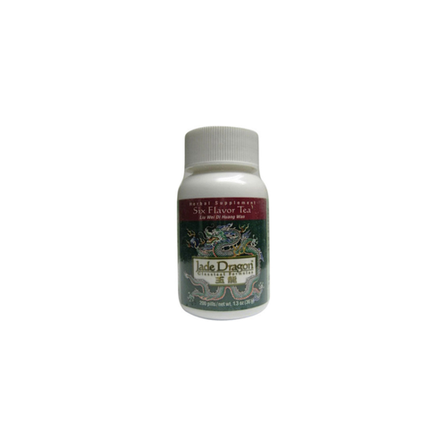 NuHerb Jade Dragon Six Flavor Tea 200 Teapills