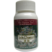 NuHerb Jade Dragon Six Flavor Tea 200 Teapills