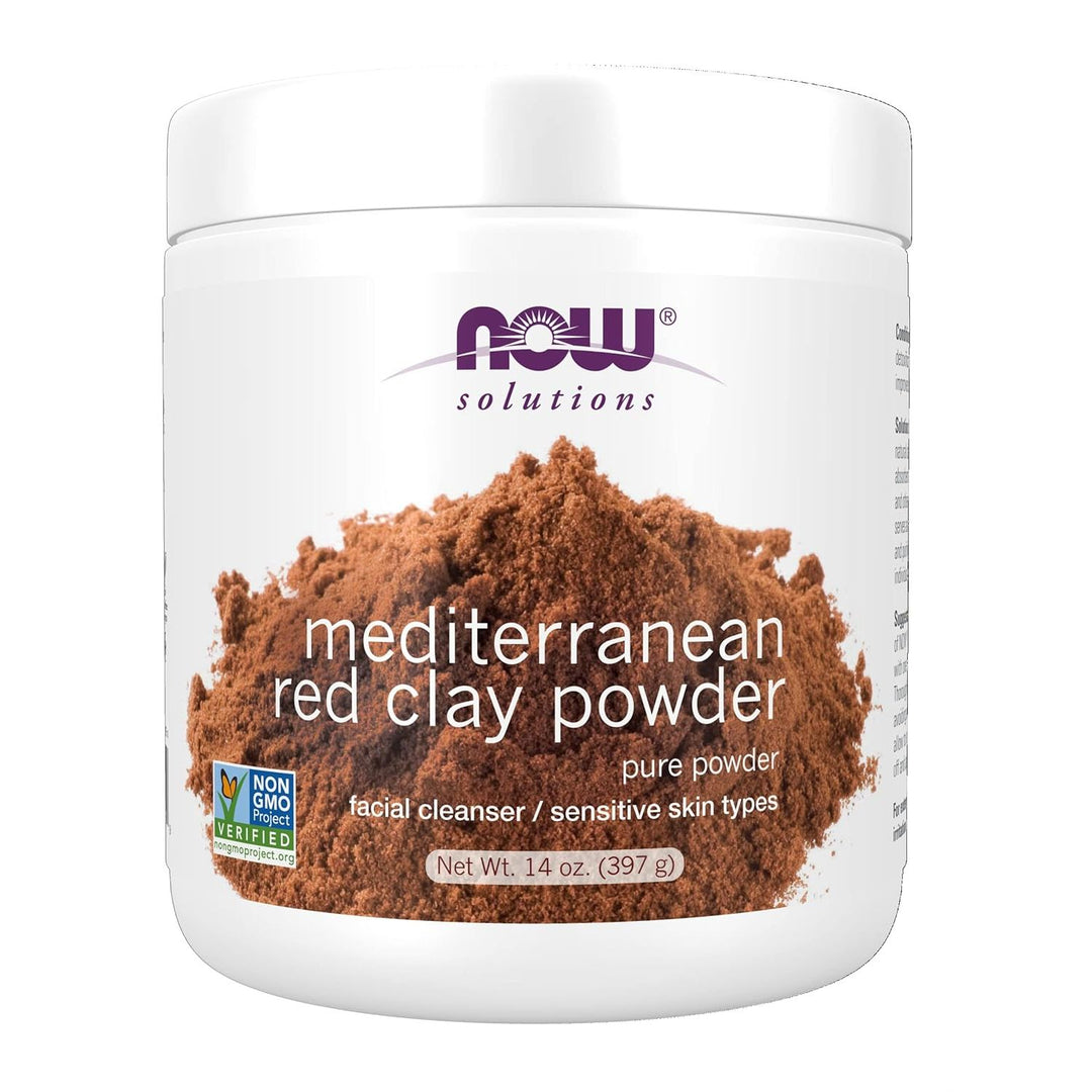 Now Solutions Mediterranean Red Clay Powder 6oz - 8190