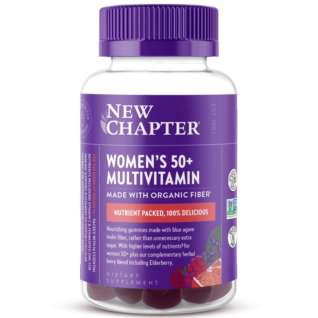 New Chapter Women’s 50+ Multivitamin Gummies 90 Count