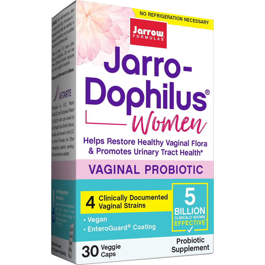 Jarrow Formulas - Jarro-Dophilus Women Probiotic Supplement 5 Billion CFU - 30 Vegetable Capsule(s)