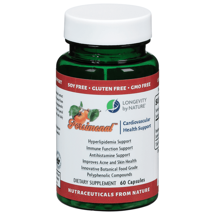 Longevity by Nature - Persimonal Cardiovascular Health Support - 60 Capsules