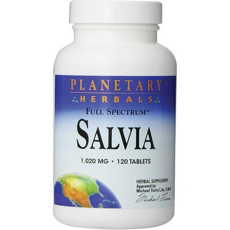 Planetary Herbals - Full Spectrum Salvia 1020 mg. - 120 Tablets