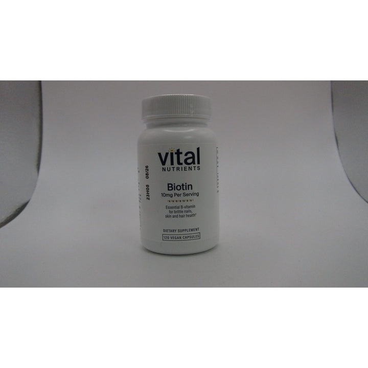 Vital Nutrients Biotin 10 mg 120 capsules