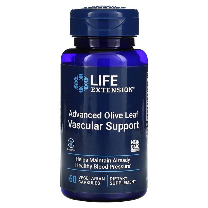 Life Extensions Advanced Olive Leaf Vascular Support 60 cap Pack of 3