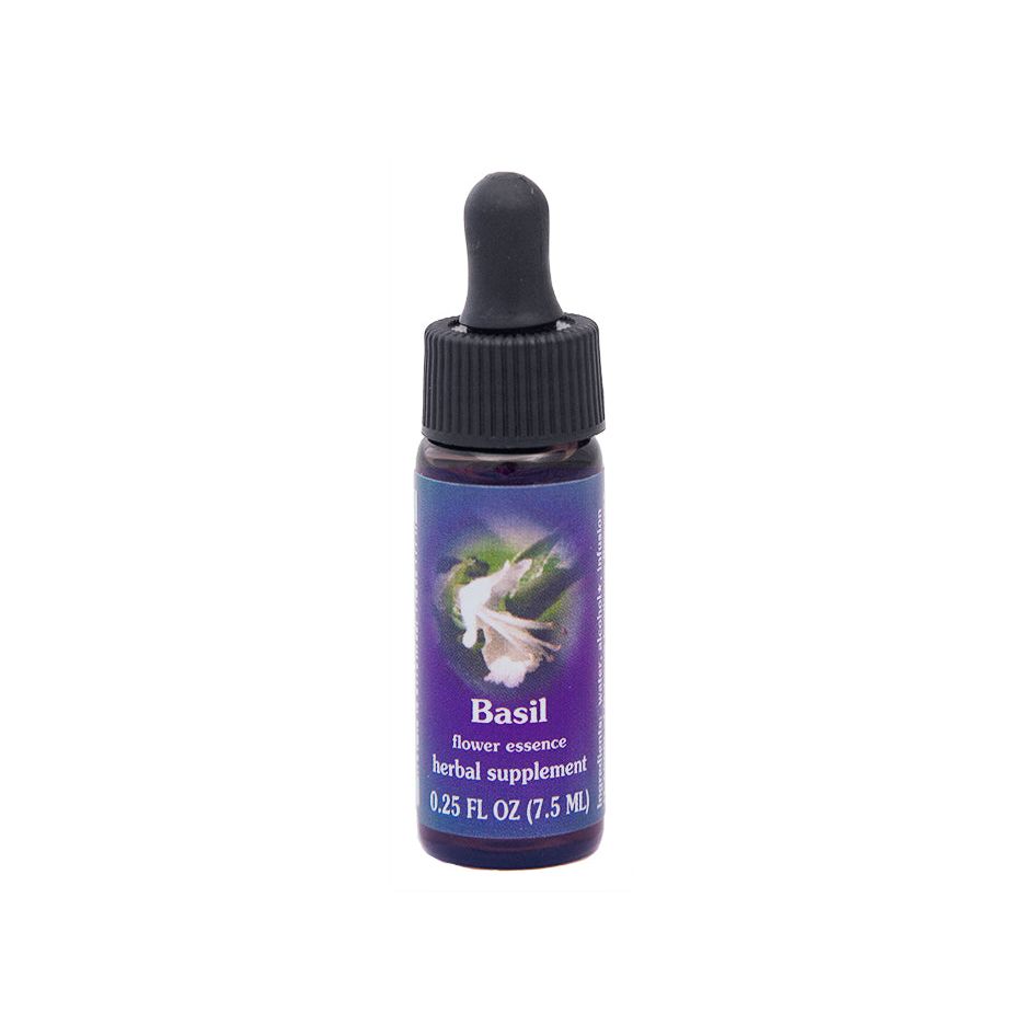Flower Essence Services Basil 0.25 Ounce - 3 Pack
