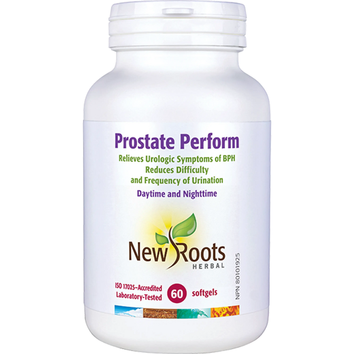 New Roots Herbal Prostate Perform 60 Softgels
