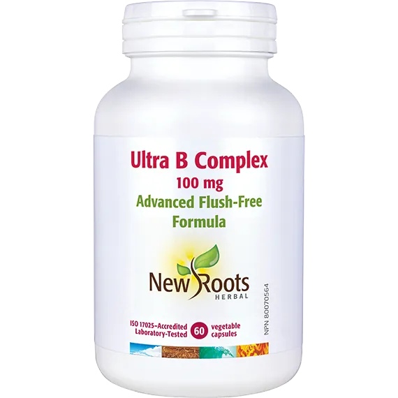 New Roots Herbal Ultra B Complex 100 mg 90 Capsules
