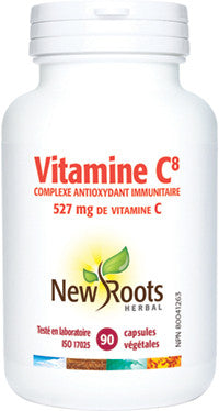 New Roots Herbal Vitamin C8 Immune Antioxidant Complex 527mg 90 Capsules