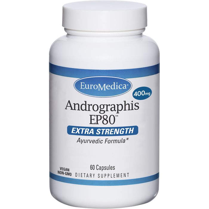 Euromedica Andrographis EP80 Extra Strength 60 Capsules