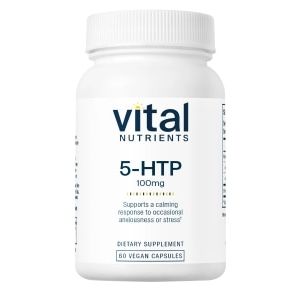Vital Nutrients 5-HTP 100mg 60 Vcaps -
