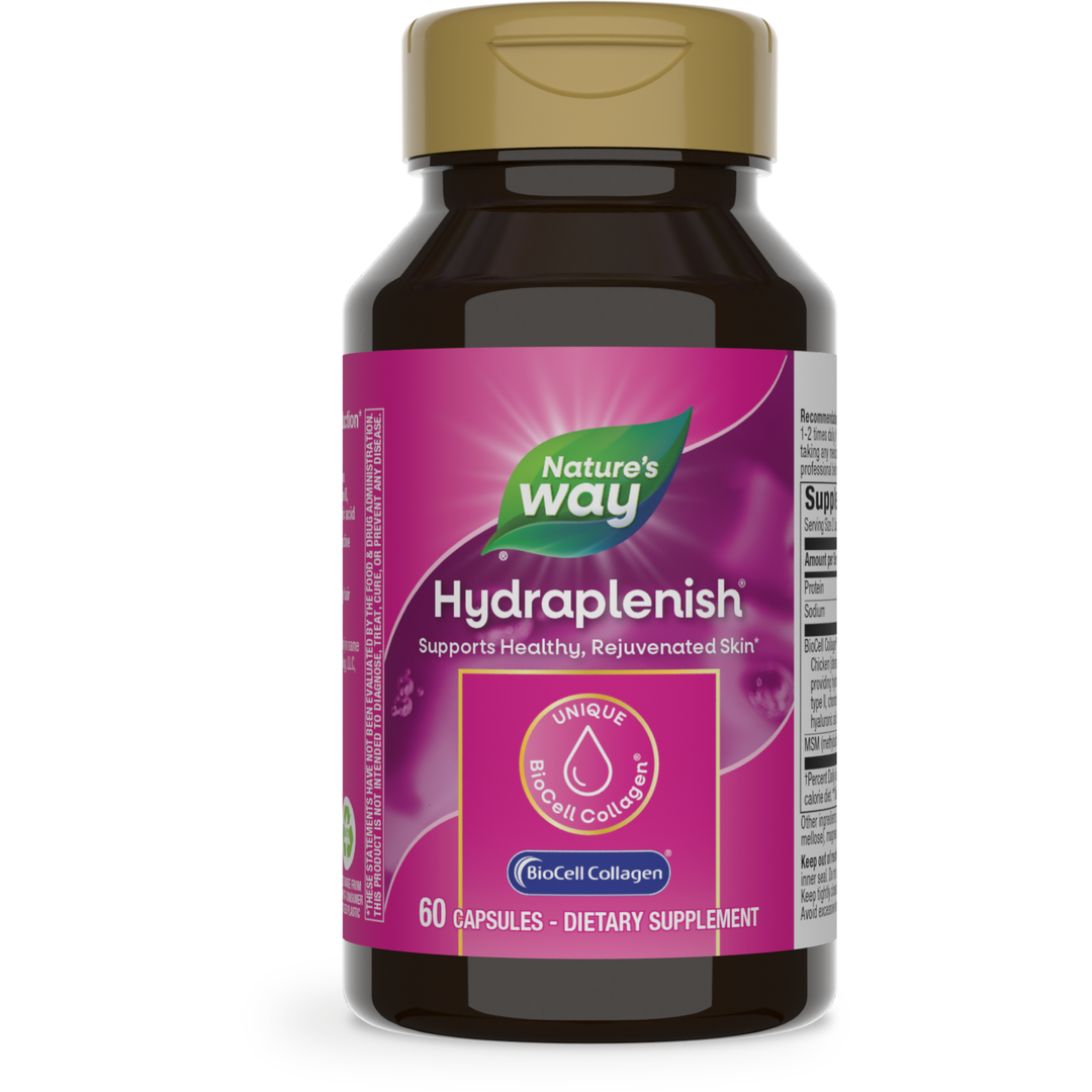 Nature's Way Hydraplenish With MSM 60 Capsules - 3 Packs