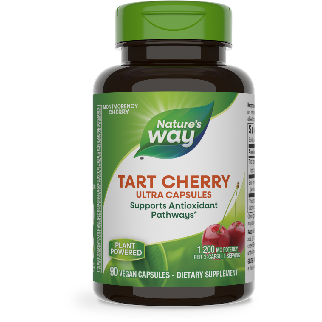 Nature's Way Tart Cherry Ultra Capsules 90 Vcaps - 2 Pack