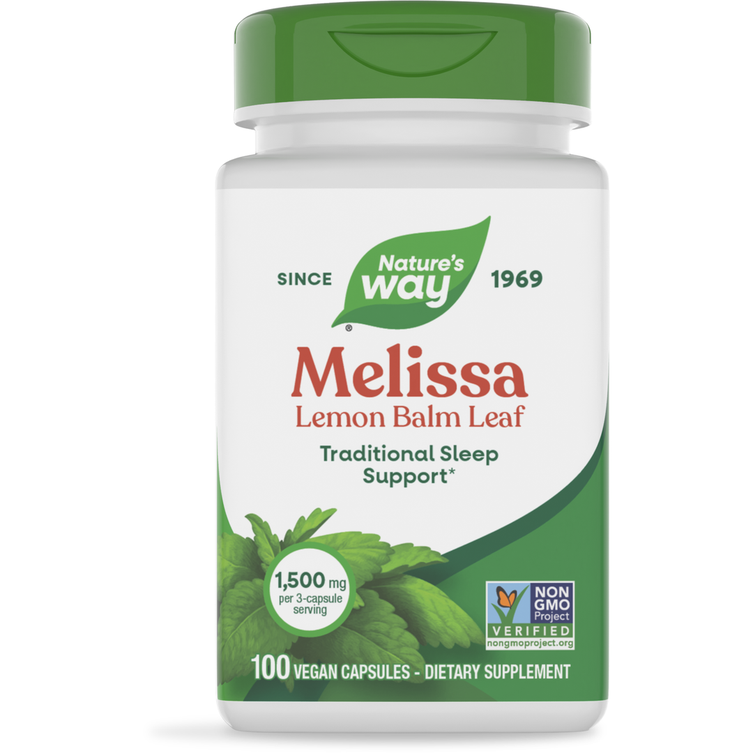 Nature's Way Melissa-Lemon Balm 100 Vcaps - 2 Pack