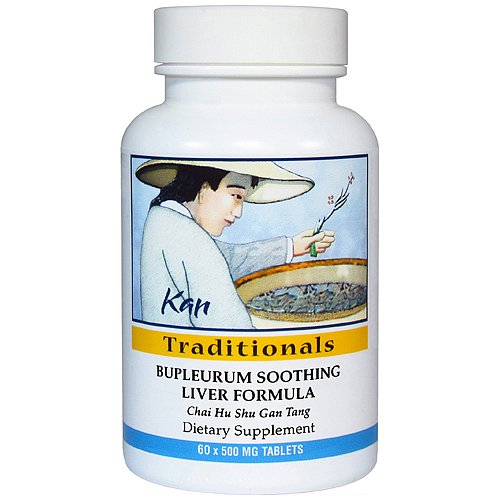 Kan Herb Traditional Bupleurum Soothing Liver Formula 60 Tablets