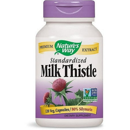 Nature's Way Milk Thistle 120 Vcaps - 2 Pack