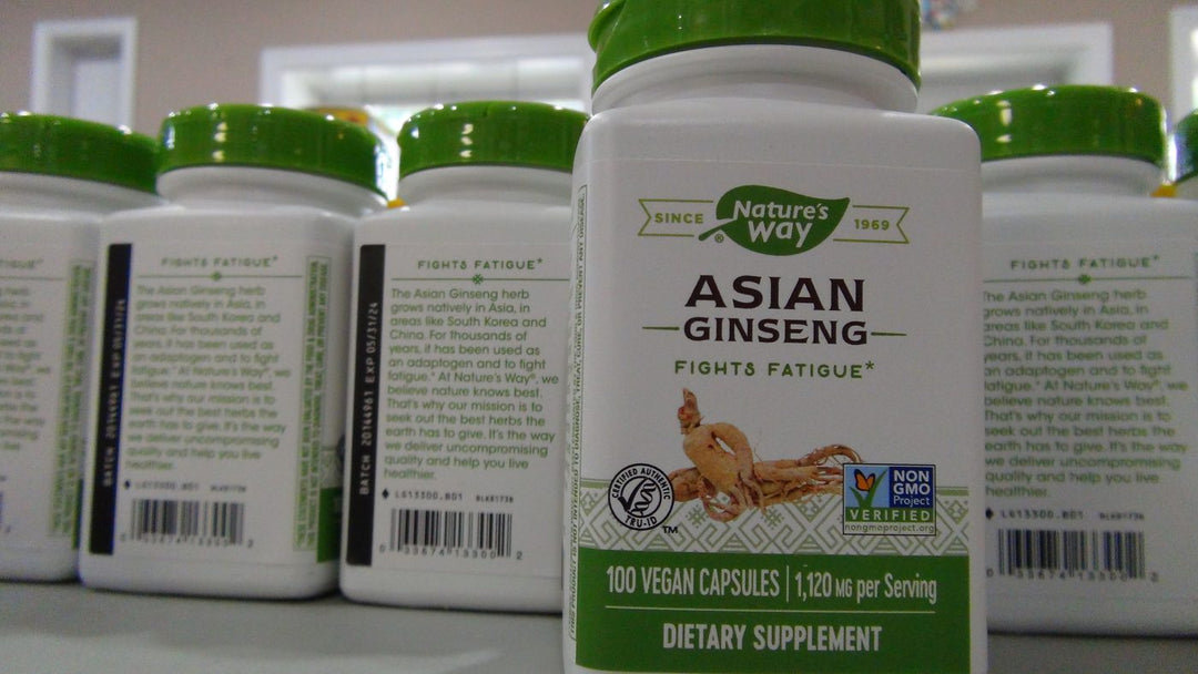 Nature's Way Asian Ginseng 100 Vcaps - 2 Pack
