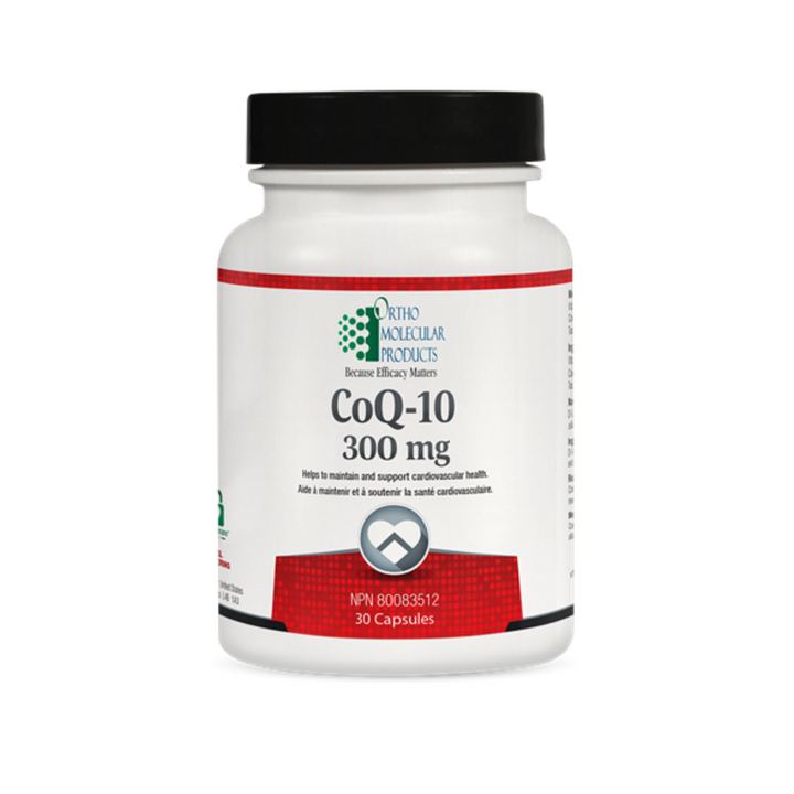 Ortho Molecular - CoQ-10 300 MG - 30 Capsules