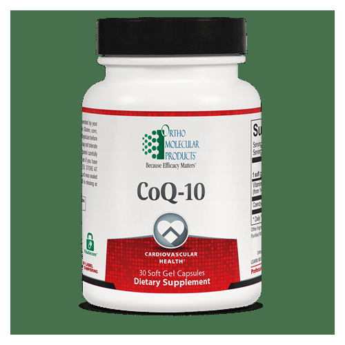 Ortho Molecular Ubiquinol 30 Softgels
