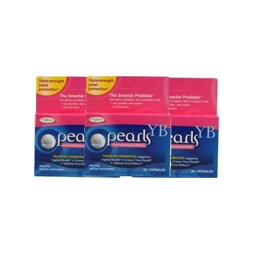 Nature's Way Probiotic Pearls Womens, 1 Billion Live Cultures, 30 Softgels - pack of 3