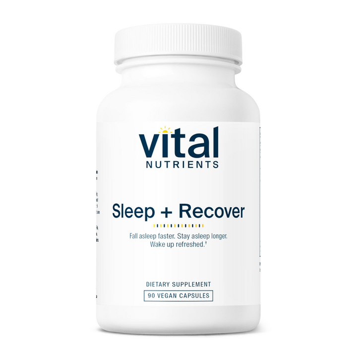 Vital Nutrients Sleep + Recover | Vegan Sleep Supplement |Sleep Support | Melatonin, Ashwagandha, &amp; L-Theanine | Gluten, Dairy, and Soy Free | 30 Capsules