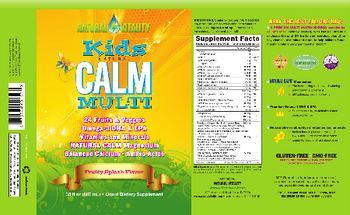 Natural Vitality Calm, Magnesium Supplement, Anti-Stress Drink Mix Powder, Original, Watermelon - 8 Ounce