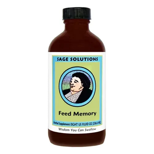Sage Solutions Feed Memory Herbal Supplement, 8 fl oz