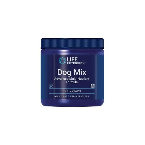 Life Extension Dog Mix - Daily Nutrition Care Supplement Powder for Your Canine Pet - Gluten-Free, Non-GMO 100 g, 60 Servings