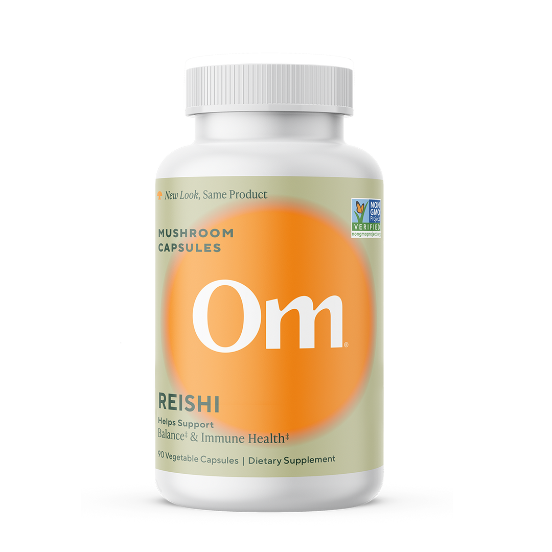 Mushroom Wellness Reishi: Organic Red Reishi Mushroom Capsules, Reishi Mushroom Powder Supplement, Immune Support, Traditional Nervous System Support & Cardiovascular Health, 90 Vegan Capsules