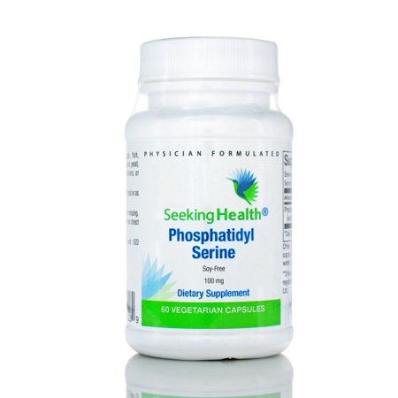 Seeking Health Phosphatidylserine - Brain Support Supplement with Sunflower Oil & Phospholipids - Vegetarian & Gluten-Free Capsules - 150 mg, 60 Capsules