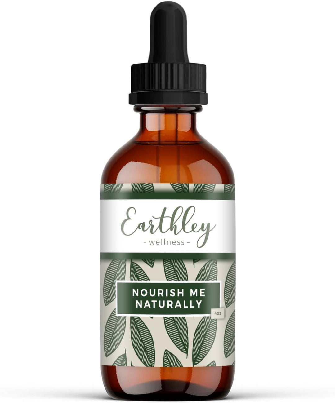 Earthley Wellness, Nourish Naturally, All Natural Herbal Multivitamin, Whole, Natural, Organic Herbs, Natually Occuring Vitamins and Minerals, Complete Nutrition, Trace Minerals (4oz, Nourish Her)