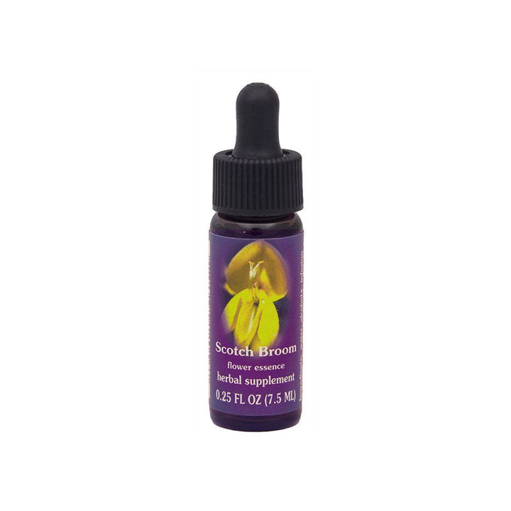 Flower Essence Services Essence, Scotch Broom, 0.25 Ounce