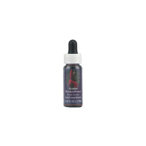 Flower Essence Scarlet Monkeyflower Herbal Supplement Dropper - 1 Oz