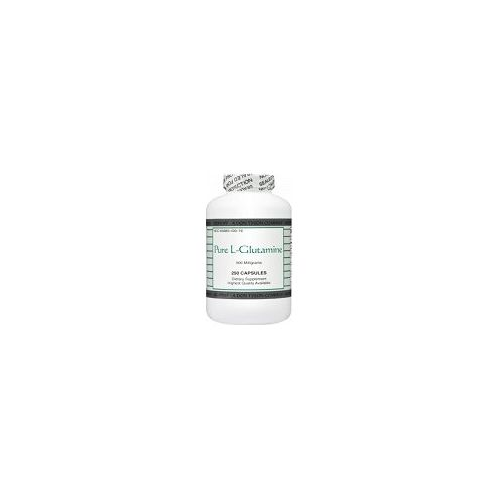 Pure L Glutamine 500 mg 250 caps