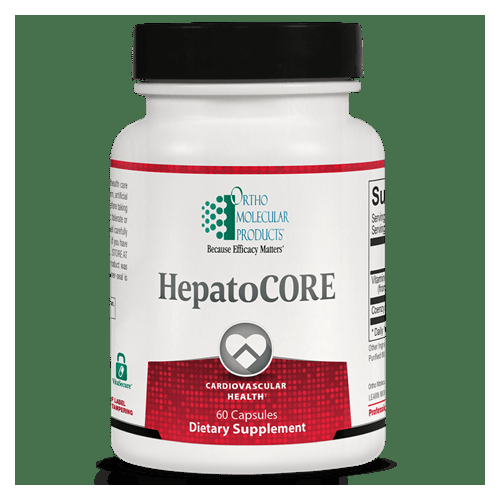 HepatoCORE Ortho Molecular Products 60 Capsules