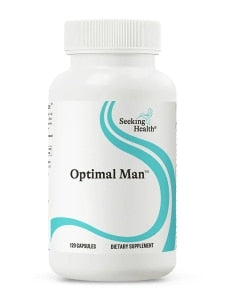 Seeking Health Optimal Man Multivitamin - Supplement with Zinc, Active Folate, &amp; Alpha-Lipoic Acid - Multivitamin Supports Energy &amp; Brain Health - Support Healthy Aging &amp; Men&