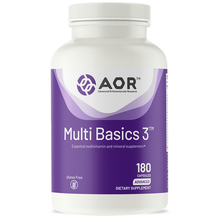 AOR, Ortho Core, Nutritional Support for Foundational Health and Energy, Multivitamin and Mineral Supplement, Vegan, 30 servings (180 capsules)