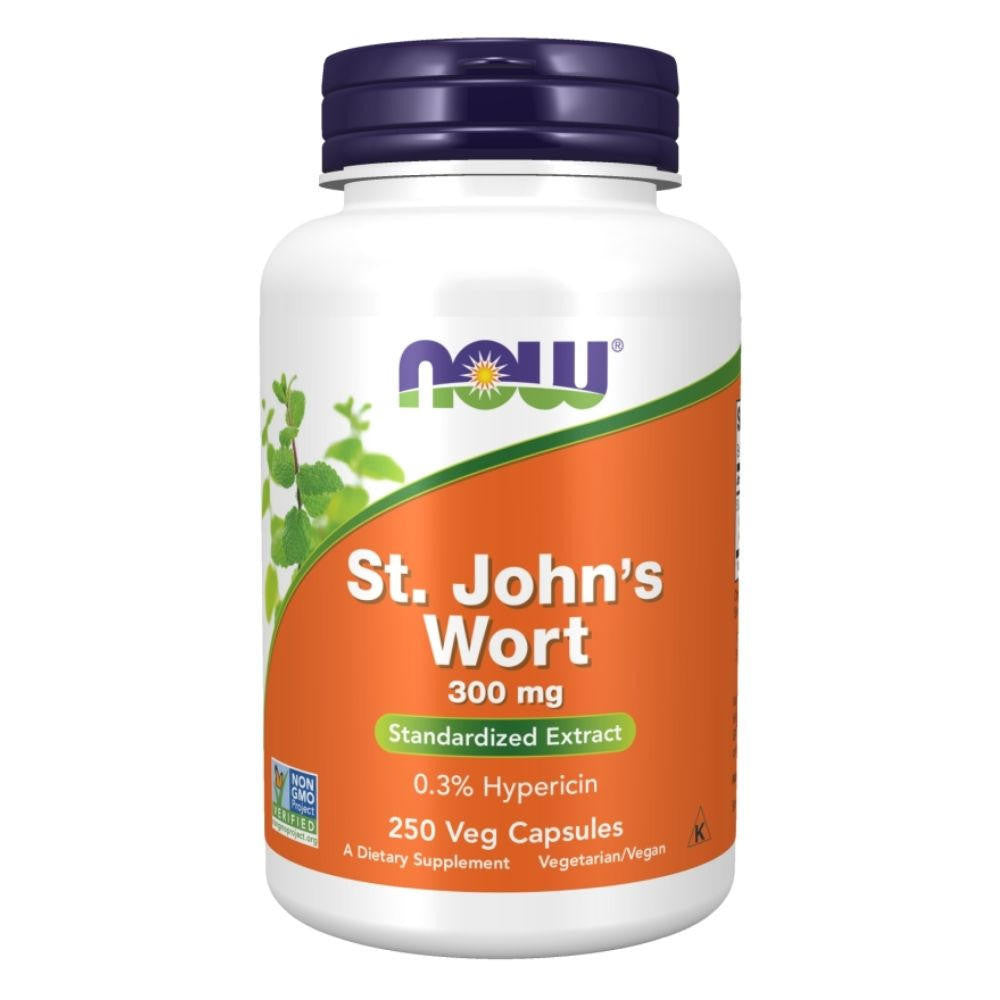 Now Foods, St. John's Wort, 300 mg, 250 Veg Capsules