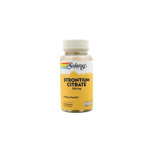 Solaray Strontium Citrate 250mg 60 Vcaps