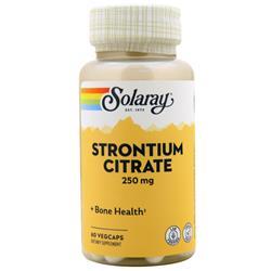 Solaray Strontium Citrate 250mg 60 Vcaps